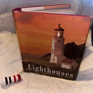 Mini Book about Lighthouses with Lighthouse bookmark.